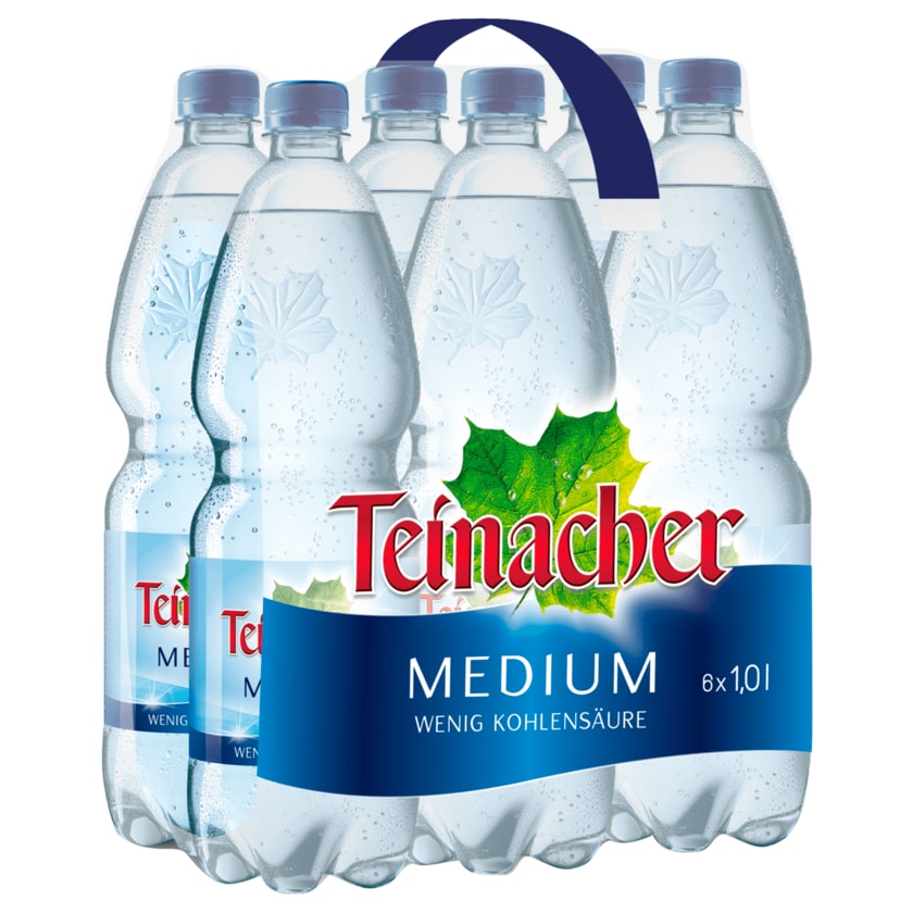 Teinacher Mineralwasser Medium 6x1l